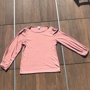 J.Crew Blush Long-Sleeve Shirt